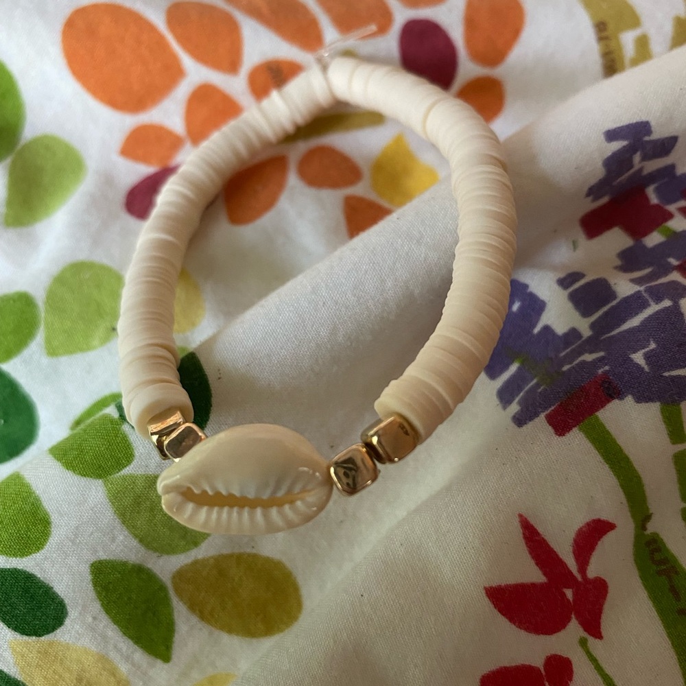 Puka shell bracelet